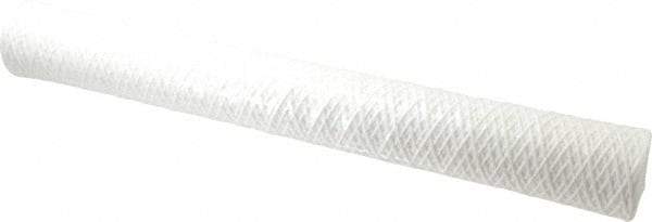 Parker - 2-1/2" OD, 5µ, Polyester String-Wound Cartridge Filter - 20" Long - Makers Industrial Supply