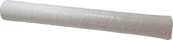 Parker - 2-1/2" OD, 25µ, Polyester String-Wound Cartridge Filter - 20" Long - Makers Industrial Supply