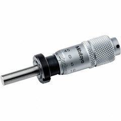 Mitutoyo - Mechanical Micrometer Heads Minimum Measurement (mm): 0.00 Maximum Measurement (mm): 13.00 - Makers Industrial Supply