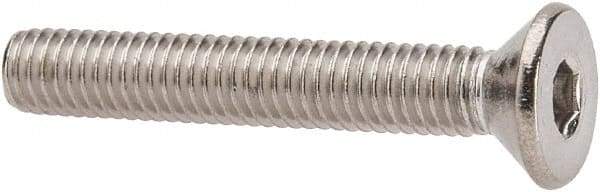 Value Collection - #10-32 UNF Hex Socket Drive, 82° Flat Screw - Grade 316 Stainless Steel, 1-1/4" OAL - Makers Industrial Supply