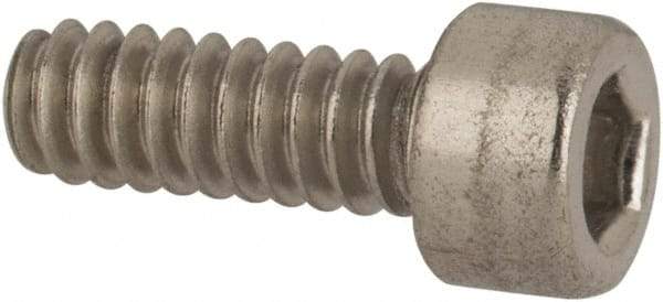 Value Collection - #4-40 UNC Hex Socket Drive, Socket Cap Screw - Grade 316 Stainless Steel, 5/16" Length Under Head - Makers Industrial Supply