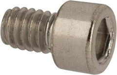 Value Collection - #8-32 UNC Hex Socket Drive, Socket Cap Screw - Grade 316 Stainless Steel, 1/4" Length Under Head - Makers Industrial Supply