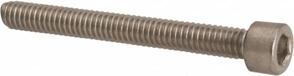 Value Collection - #8-32 UNC Hex Socket Drive, Socket Cap Screw - Grade 316 Stainless Steel, 1-1/2" Length Under Head - Makers Industrial Supply