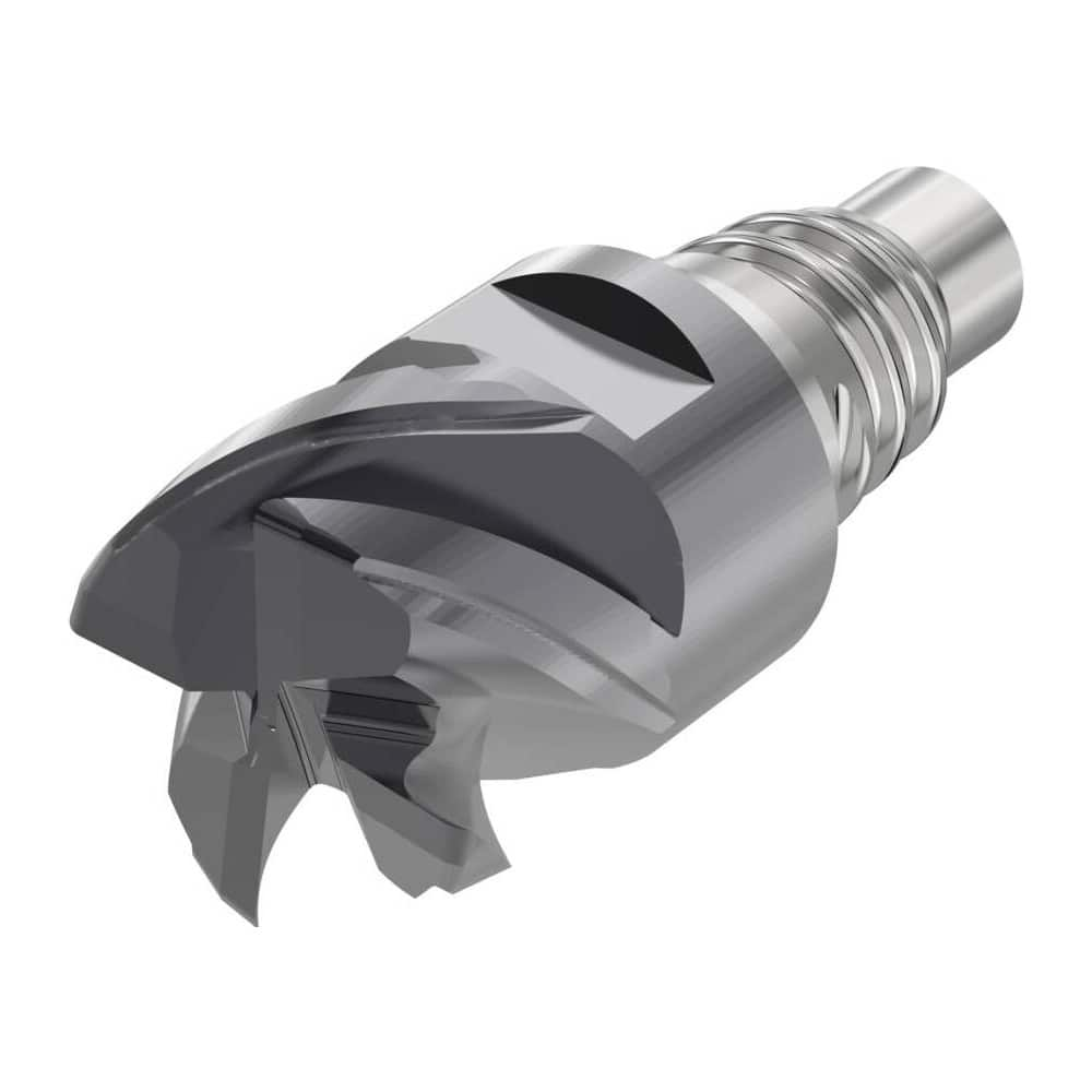 Corner Radius & Corner Chamfer End Mill Heads; Mill Diameter (Inch): 3/4; Mill Diameter (Decimal Inch): 0.7500; Connection Type: E20; Overall Length (Decimal Inch): 1.6024; Centercutting: Yes; Corner Radius (Decimal Inch): 0.0300; Minimum Helix Angle: 48;