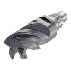 Corner Radius & Corner Chamfer End Mill Heads; Mill Diameter (mm): 20.00; Mill Diameter (Decimal Inch): 0.7874; Length of Cut (mm): 24.0000; Connection Type: E20; Overall Length (mm): 53.8000; Centercutting: Yes; Corner Radius (mm): 3.00; Minimum Helix An