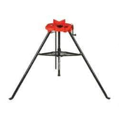 Value Collection - 1/8" to 6" Pipe Capacity, Portable Tristand Chain Vise - Makers Industrial Supply