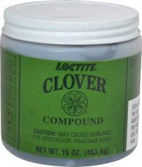 Loctite - 1 Lb Water Soluble Compound - Compound Grade Extra Fine, 280 Grit, Black & Gray, Use on General Purpose - Makers Industrial Supply