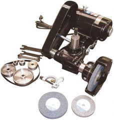 Dumore - Interchangeable, Internal and External Spindle, Tool Post Grinder - 1/2, 1/2 hp, 120 Volts, 1-7/8 Inch Spindle Hole Diameter - Makers Industrial Supply