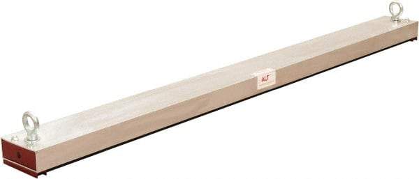 Shields Magnetics - 72" Long Suspended Magnetic Sweeper - 5" Wide x 2" High, 2 to 3" Clearance - Makers Industrial Supply