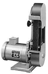 Baldor - 48 Inch Long x 2 Inch Wide Belt Grinder - 1.5 hp, 115/230 Volts, 3600 RPM Disc Speed, Vertical Belt, 6,000, 6300 Ft. per Min Belt Speed - Makers Industrial Supply