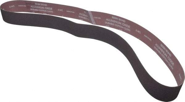 Norton - 2" Wide x 60" OAL, 60 Grit, Aluminum Oxide Abrasive Belt - Aluminum Oxide, Medium, Coated, X Weighted Cloth Backing, Series R228 - Makers Industrial Supply