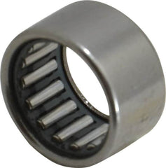 IKO - 0.591" Bore Diam, 1,780 Lb. Dynamic Capacity, 15 x 21 x 12mm, Caged, Open End, Shell Needle Roller Bearing - 0.827" Outside Diam, 0.472" Wide - Makers Industrial Supply