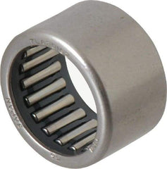 IKO - 0.787" Bore Diam, 2,850 Lb. Dynamic Capacity, 20 x 26 x 16mm, Caged, Open End, Shell Needle Roller Bearing - 1.024" Outside Diam, 0.63" Wide - Makers Industrial Supply