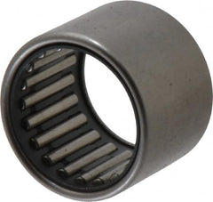 IKO - 0.787" Bore Diam, 3,550 Lb. Dynamic Capacity, 20 x 26 x 20mm, Caged, Open End, Shell Needle Roller Bearing - 1.024" Outside Diam, 0.787" Wide - Makers Industrial Supply