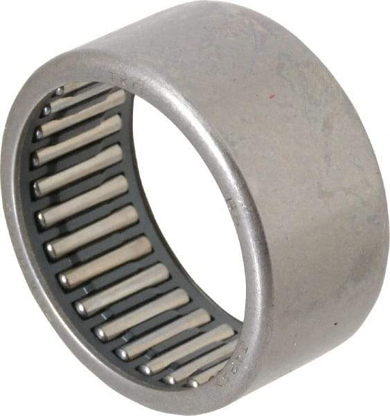 IKO - 1.378" Bore Diam, 5,400 Lb. Dynamic Capacity, 35 x 42 x 20mm, Caged, Open End, Shell Needle Roller Bearing - 1.654" Outside Diam, 0.787" Wide - Makers Industrial Supply