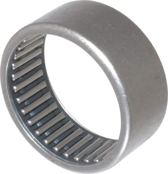 IKO - 1.575" Bore Diam, 5,700 Lb. Dynamic Capacity, 40 x 47 x 20mm, Caged, Open End, Shell Needle Roller Bearing - 1.85" Outside Diam, 0.787" Wide - Makers Industrial Supply