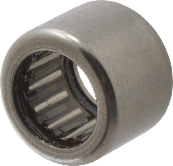 INA Bearing - 0.472" Bore Diam, 1,460 Lb. Dynamic Capacity, 12 x 18 x 14mm, Caged, Single Seal, Open End, Shell Needle Roller Bearing - 0.709" Outside Diam, 0.551" Wide - Makers Industrial Supply