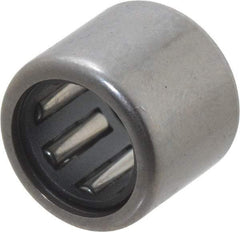 IKO - 5/16" Bore Diam, 1,060 Lb. Dynamic Capacity, 5/16 x 1/2 x 7/16", Caged, Open End, Shell Needle Roller Bearing - 1/2" Outside Diam, 7/16" Wide - Makers Industrial Supply