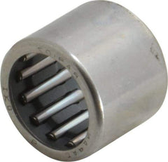 IKO - 9/16" Bore Diam, 2,120 Lb. Dynamic Capacity, 9/16 x 3/4 x 5/8", Caged, Open End, Shell Needle Roller Bearing - 3/4" Outside Diam, 5/8" Wide - Makers Industrial Supply