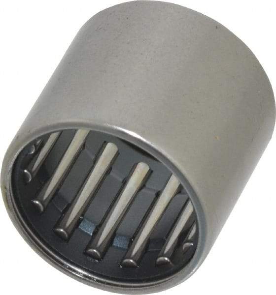 IKO - 5/8" Bore Diam, 2,700 Lb. Dynamic Capacity, 5/8 x 13/16 x 3/4", Caged, Open End, Shell Needle Roller Bearing - 13/16" Outside Diam, 3/4" Wide - Makers Industrial Supply