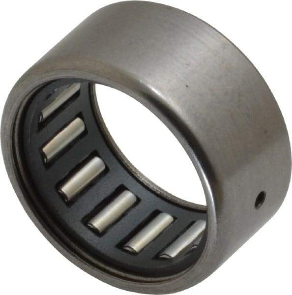 IKO - 3/4" Bore Diam, 2,210 Lb. Dynamic Capacity, 3/4 x 1 x 1/2", Caged, Open End, Shell Needle Roller Bearing - 1" Outside Diam, 1/2" Wide - Makers Industrial Supply