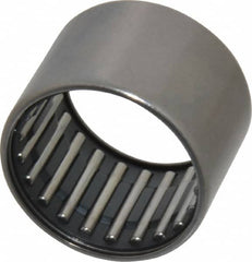 IKO - 1-1/8" Bore Diam, 5,800 Lb. Dynamic Capacity, 1-1/8 x 1-3/8 x 1", Caged, Open End, Shell Needle Roller Bearing - 1-3/8" Outside Diam, 1" Wide - Makers Industrial Supply