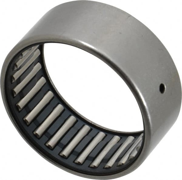 IKO - 2" Bore Diam, 9,300 Lb. Dynamic Capacity, 2 x 2-3/8 x 1", Caged, Open End, Shell Needle Roller Bearing - 2-3/8" Outside Diam, 1" Wide - Makers Industrial Supply