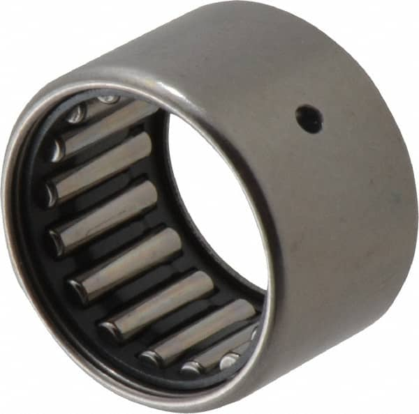 IKO - 7/8" Bore Diam, 4,400 Lb. Dynamic Capacity, 7/8 x 1-3/16 x 3/4", Caged, Shell Needle Roller Bearing - Heavy Section, 1-3/16" Outside Diam, 3/4" Wide - Makers Industrial Supply