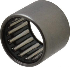 IKO - 7/8" Bore Diam, 5,800 Lb. Dynamic Capacity, 7/8 x 1-3/16 x 1", Caged, Shell Needle Roller Bearing - Heavy Section, 1-3/16" Outside Diam, 1" Wide - Makers Industrial Supply