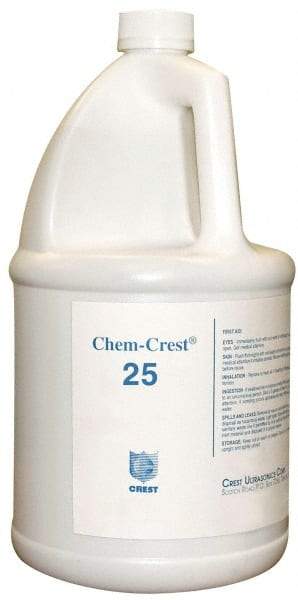 CREST ULTRASONIC - 1 Gal Bottle Ultrasonic Cleaner - Solvent-Based - Makers Industrial Supply