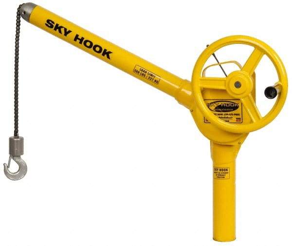 Sky Hook - 500 Lb Load Capacity, Sky Hook Crane - Makers Industrial Supply