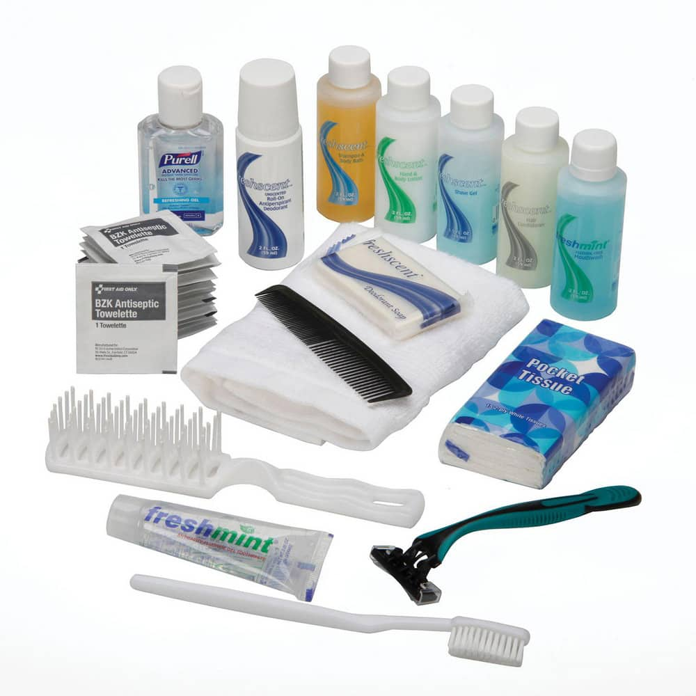 Toiletries; Type: EMERGENCY PERSONAL HYGIENE REPLENISHMENT KIT