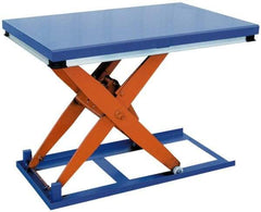 Vestil - 1,000 Lb Capacity Electric Scissor Lift Table - 8-5/8" Lift Height, 36" Platform Length x 24" Platform Width - Makers Industrial Supply