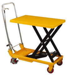 Wesco Industrial Products - 660 Lb Capacity Manual Scissor Lift Table - 32" Platform Length x 20" Platform Width - Makers Industrial Supply