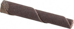 Merit Abrasives - 1/4" Max Roll Diam x 2" OAL, 120 Grit Aluminum Oxide Straight Cartridge Roll - 1/8" Pilot Hole Diam, Fine Grade - Makers Industrial Supply