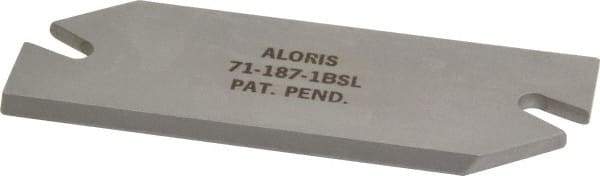 Aloris - Indexable Cut-Off Blade - GTN-5 Blade, AXA, BXA, CXA Series - Makers Industrial Supply