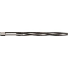 Union Butterfield - #2 Pin, 0.201" Diam, 0.16" Small End, 13/64" Diam Straight Shank, 1-15/16" Flute, Taper Pin Reamer - Makers Industrial Supply