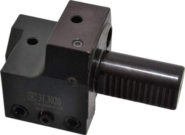 Global CNC Industries - 3/4" Max Cut, 30mm Shank Diam, VDI Toolholder - 70mm Projection, 70mm Head Width, For C1, Through Coolant - Exact Industrial Supply