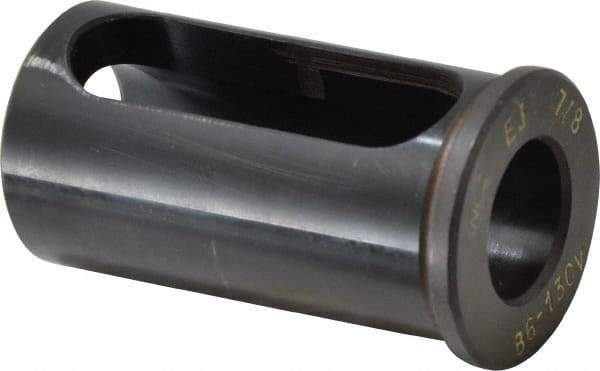 Global CNC Industries - 7/8" ID, 1-1/2" OD, 70mm Length Under Head, Type CV Lathe Tool Holder Bushing - 60mm Slot Length - Exact Industrial Supply