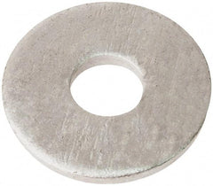 Gibraltar - 1" Screw, Steel Extra Thick Flat Washer - 1-1/16" ID x 3-1/4" OD, 1/4" Thick, Galvanized Finish - Makers Industrial Supply