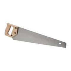 Stanley - 20" Steel Blade Handsaw - Hardwood Handle, Traditional, 23-1/2" OAL - Makers Industrial Supply