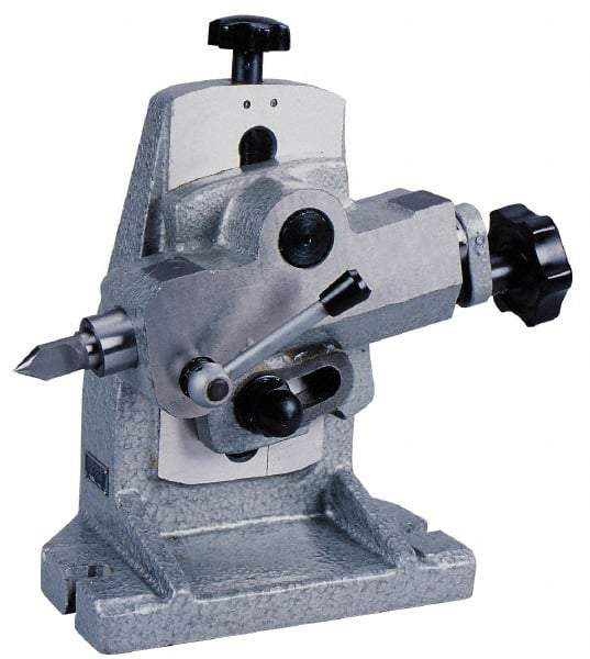 Phase II - 8 & 10" Table Compatibility, 5.6 to 7.2" Center Height, Tailstock - For Use with Rotary Table - Makers Industrial Supply