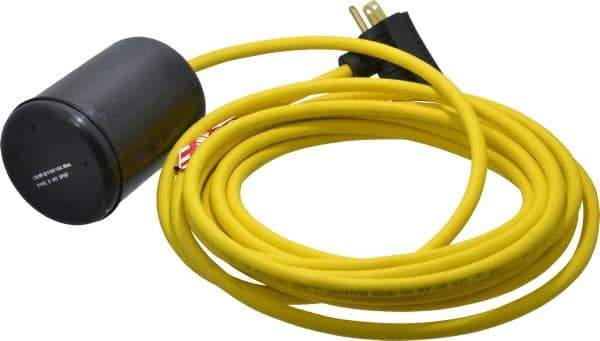 Berkeley - 115 AC Volt, High Temp, Float Switch - 15 Ft. Cord Length, Polypropylene - Makers Industrial Supply