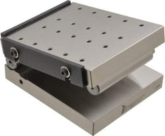 Interstate - 6" Long x 6" Wide x 2" High, Precision Sine Plate - Square to within 0.0002", 20 Holes - Makers Industrial Supply