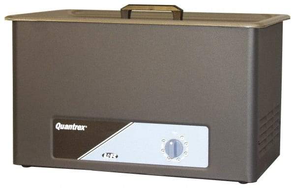 L&R Ultrasonic - Bench Top Solvent-Based Ultrasonic Cleaner - 6.5 Gal Max Operating Capacity, Stainless Steel Tank, 322.58mm High x 552.45mm Long x 349.25mm Wide, 117 Input Volts - Makers Industrial Supply