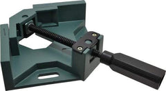 Gibraltar - Fixed Angle, 2 Axes, 5-1/2" Long, 2-1/2" Jaw Height, 2-1/2" Max Capacity, Angle & Corner Clamp - 90° Clamping Angle, 1-1/8" Throat Depth - Makers Industrial Supply