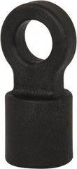 Schaefer Brush - 2" Long, 1/4" NPT Female, ABS Nylon Pull Ring - 1-1/4" Diam, For Use with Tube Brushes & Scrapers - Makers Industrial Supply