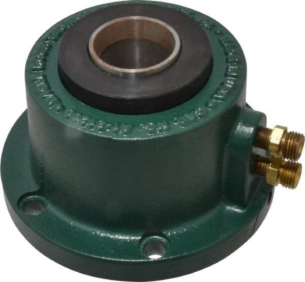 Eagle Rock - Series 5C, 1-1/16" Collet Capacity, Horizontal Standard Collet Holding Fixture - Air Activated, 5-1/2" Base Diam Width, 3-1/4" High - Makers Industrial Supply