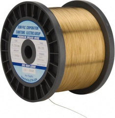 Global EDM - Brass Hard Grade Electrical Discharge Machining (EDM) Wire - 99 Lbs. Max Tensile Strength - Makers Industrial Supply