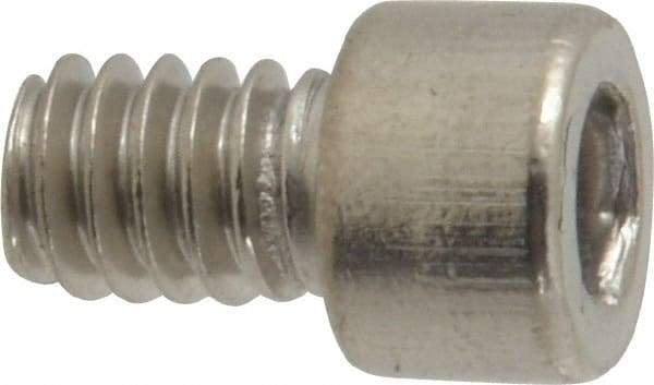 Value Collection - 2 to 18mm ER40 Coolant Collet - Grade 316 Stainless Steel, 3/8" Length Under Head - Makers Industrial Supply